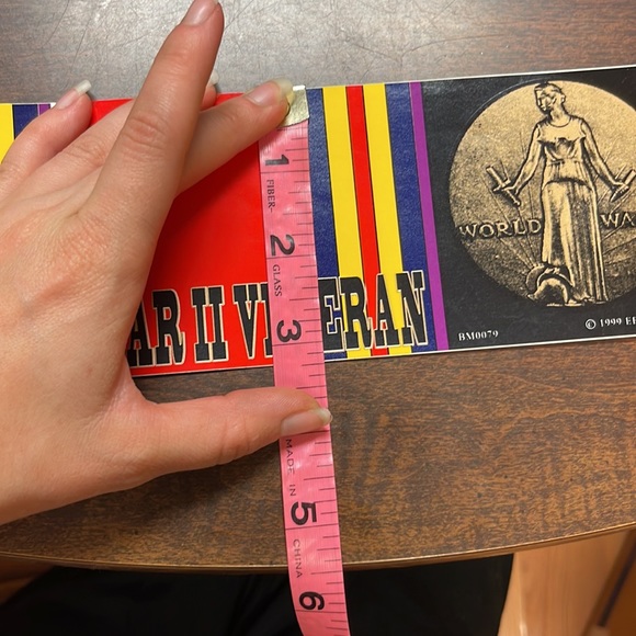 World World II Veteran bumper sticker - Picture 4 of 5